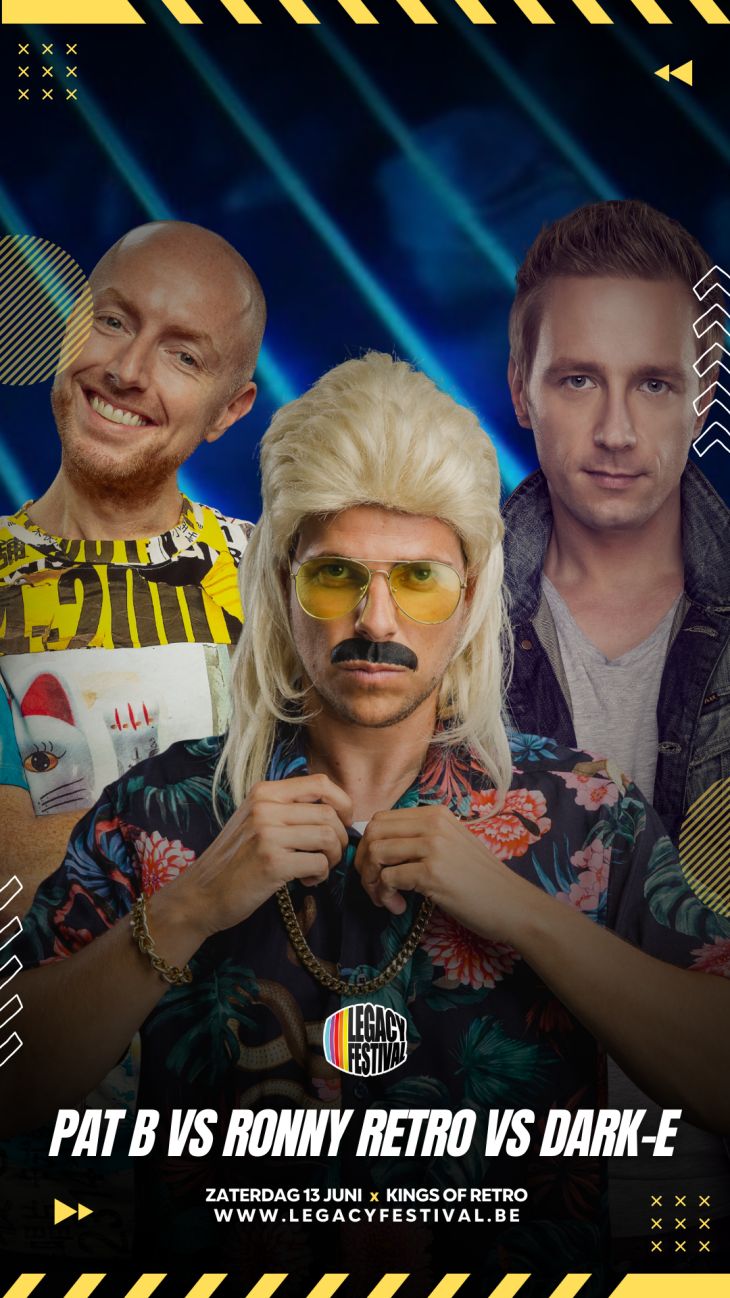 Pat B B2B Dark-E B2B Ronny Retro